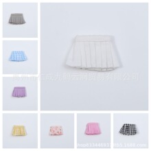 ob11裙子 百褶裙娃衣12分bjd娃娃GSC粘土 molly