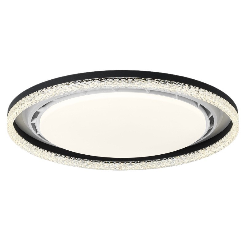 Lámpara de dormitorio minimalista de estilo italiano, lámpara de ventilador, lámpara de habitación de dormitorio principal de lujo simple y ligera moderna, lámpara de estudio de protección ocular de espectro completo