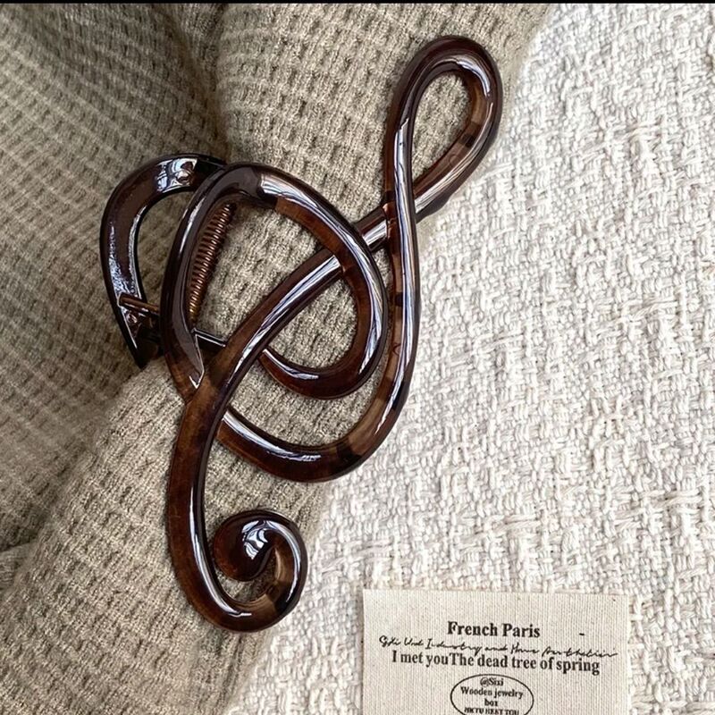 New Minimalist Artistic Ins-Style Musical Note Hair Clip for Women, Elegant Hair Accessory for the Back of the Head, 2026 New Hair Accessory for Women New Minimalist Artistic Ins-Style Musical Note Hair Clip for Women, Elegant Hair Accessory for the Back of the Head, 2026 New Hair Accessory for Women