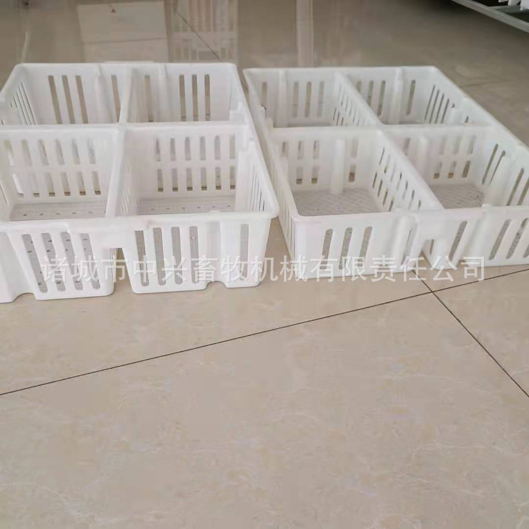 孵化鸡苗箱 鸡苗运输箱 四格小鸡筐厂家