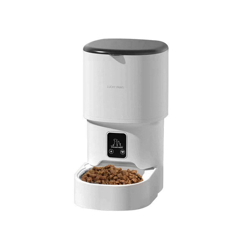 智能自动喂食器定时定量远程控制APP操控大容量防潮猫狗用喂食器|undefined