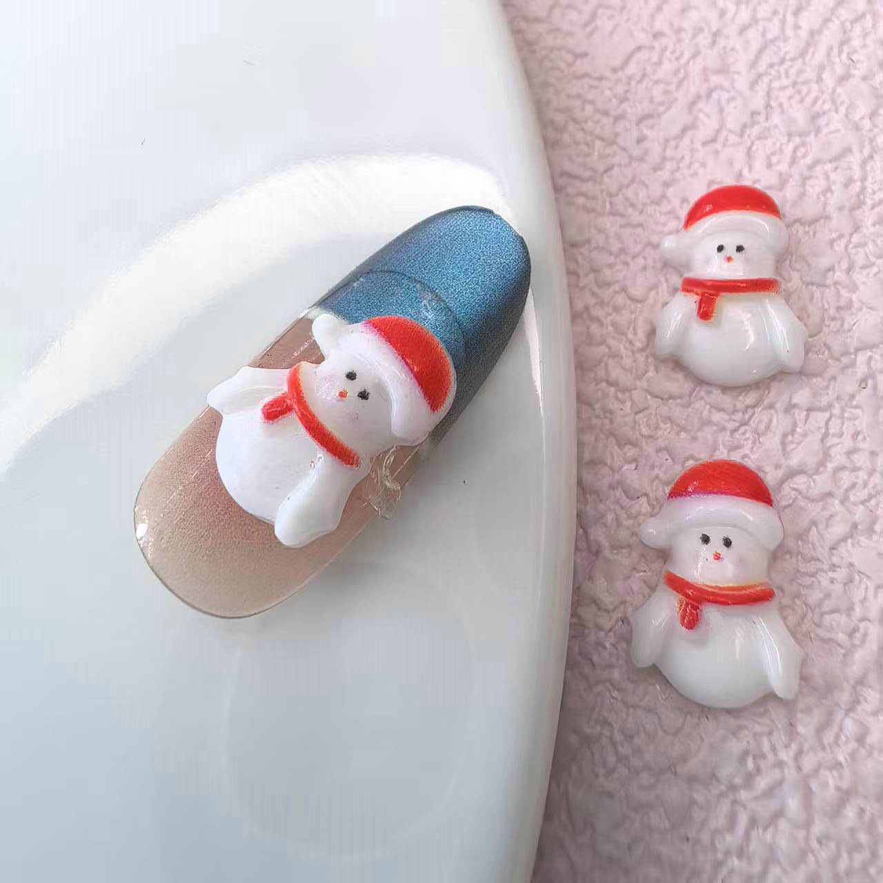 饰品配件批发圣诞老人圣诞用品手机壳头饰头绳发夹发箍配件001