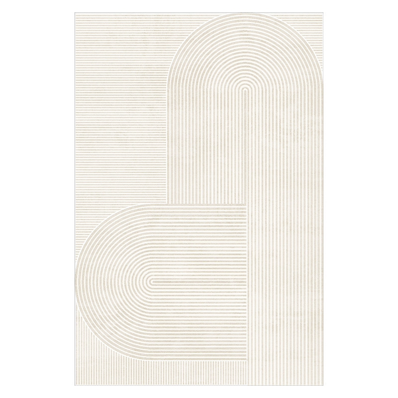 Alfombra completa, estilo nórdico simple, resistente al frío y que mantiene el calor, imitación de cachemira, alfombra para mesa de centro de sala de estar, alfombra absorbente de agua para el hogar, alfombra antideslizante para sofá.