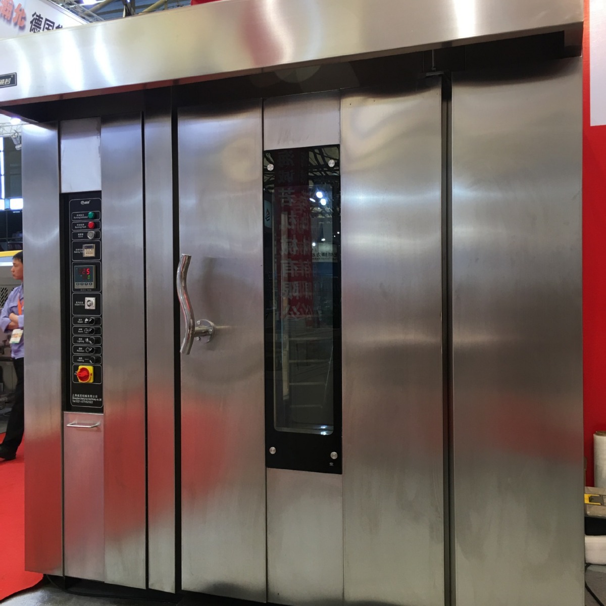 批发32盘热风旋转炉 循环烘箱上海食品机械有限公司 烘烤食物