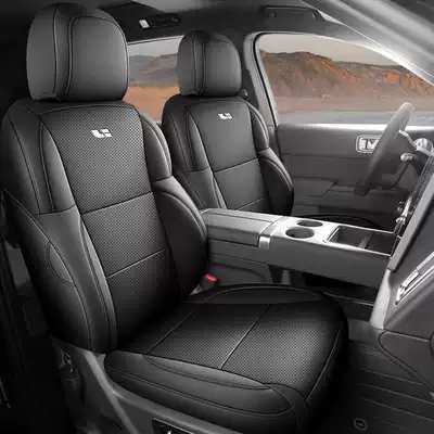 Six Seats 6 Seats L8 Cushion | Modelə uyğun (Original) oturacaq örtükləri - mysterious-black-standard-edition-five-seats-remark-model-year