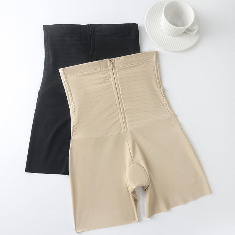 Pantalón Moldeador Bóxer con Broches de Cintura Alta de Nylon, Proteja la Cintura, Sin Marcas, Levante las Caderas image 3