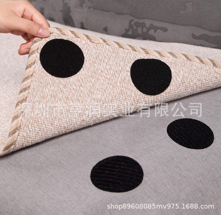 现货 厂家直供爆款 防滑作用沙发地毯固定贴背胶魔术贴水洗沙发贴