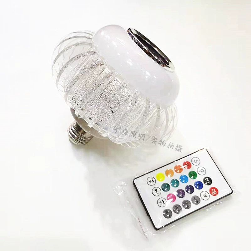 LED цветная музыкальная лампа, фонарик, настольная лампа, ( торговля), Bluetooth, пульт