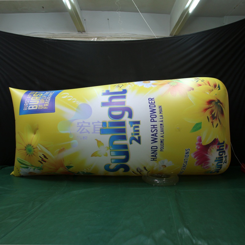 厂家直销各国货币充气模型充气包装袋模型PVC充气模型大型广告模