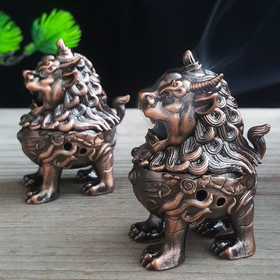 Заводская оптовая классическая курильница Кирин благовоний вставляет в гостиную домашнюю плиту из сандалового дерева