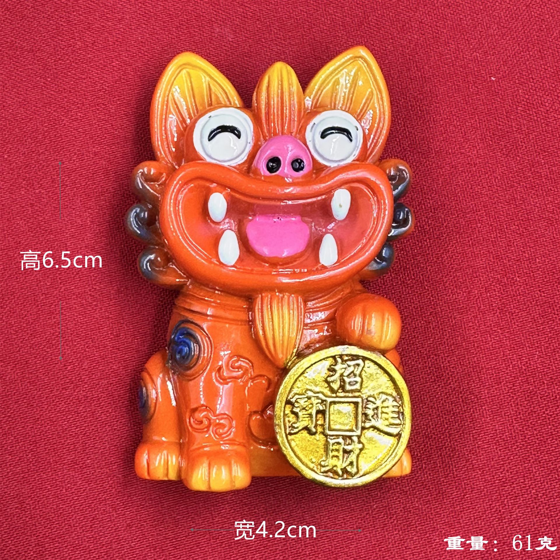 Colorido Yunnan auspicioso gato de azulejos refrigerador pegatinas de turismo conmemorativo PR regalo creativo fábrica de decoración directa image 30