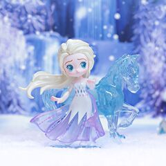 冰雪奇缘魔法盲盒艾莎安娜公主周边手办玩偶儿童女孩玩具礼物摆件