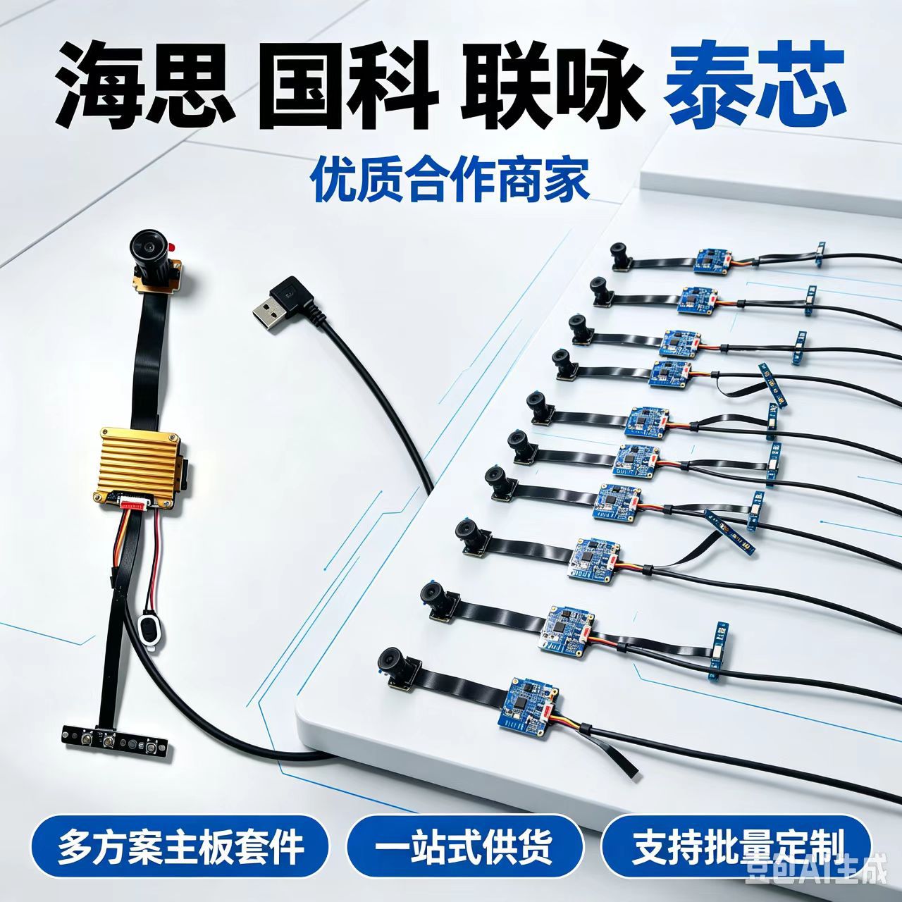 New Taixin 827 HD 1080P Dashcam PCBA Direct Supply for DIY