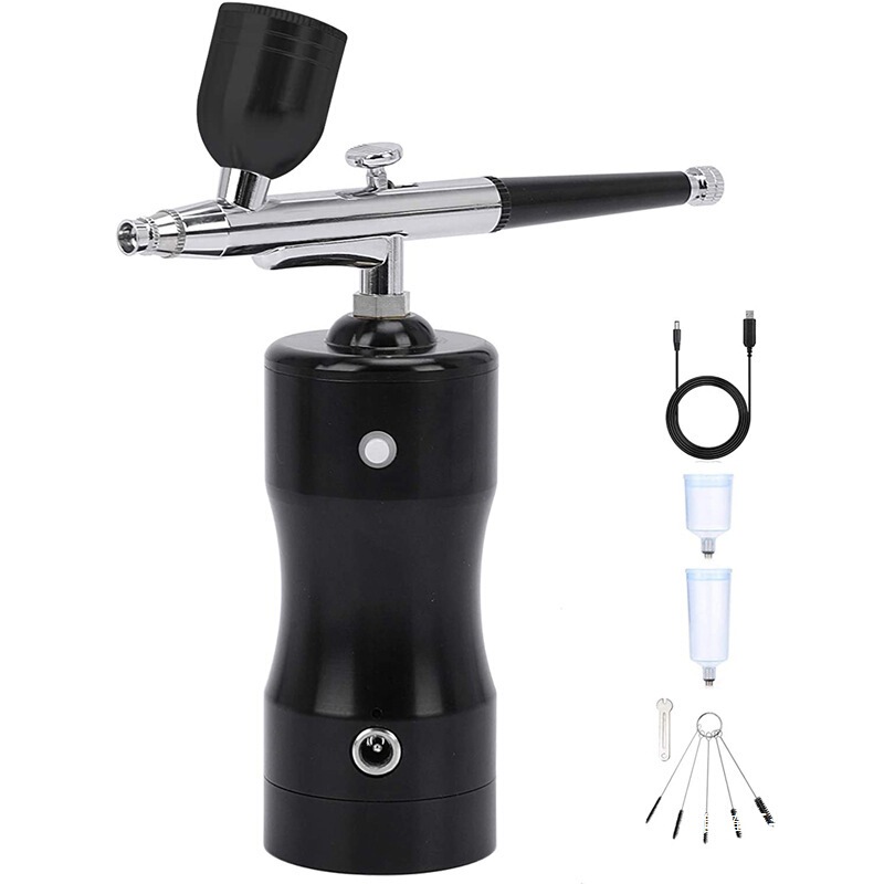 Amazon's Best-Selling Spray Gun Set, Portable Mini Spray Gun Set, with Compressor Wireless Spray E18