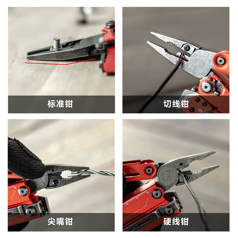 Найлд Pioneer Professional Rescue Emergency Tool Pliers Multifunctional Outdoor Survival Tactic Folding Scissors
