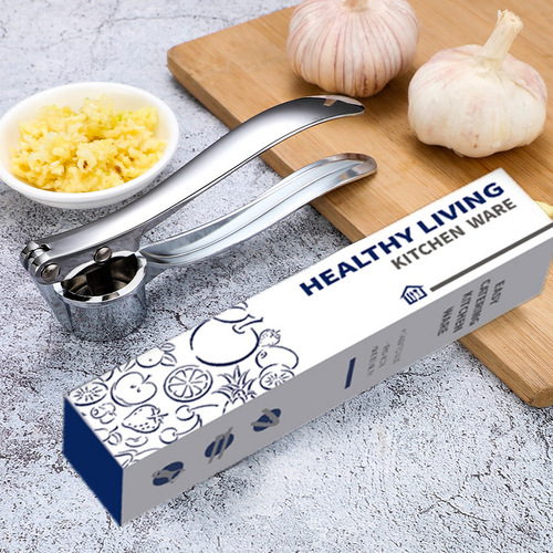 Place of Origin Thickened Garlic Press Multi-Function Kitchen Garlic Masher Creative Zinc Alloy Garlic Clamp One Piece Dropshipping
