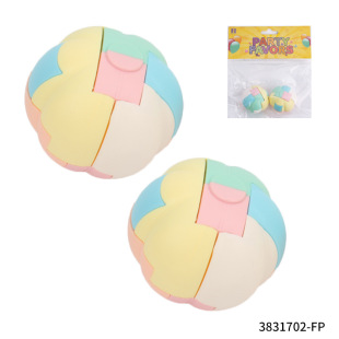 Macaron Luban Lock Without Rope (2 Pack) Gift Gift Plastic Unlock Toy Science and Education Toy