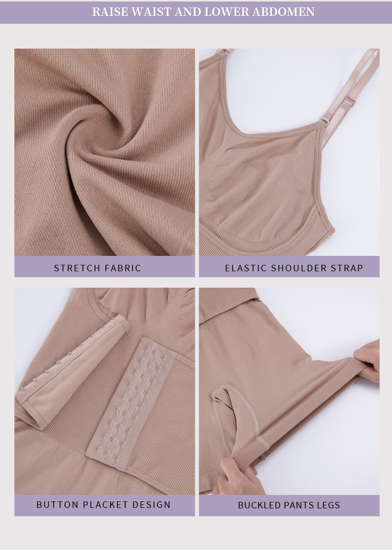Dames bodysuit met buikcorrectie en tailleverslankend corset_voghion.com