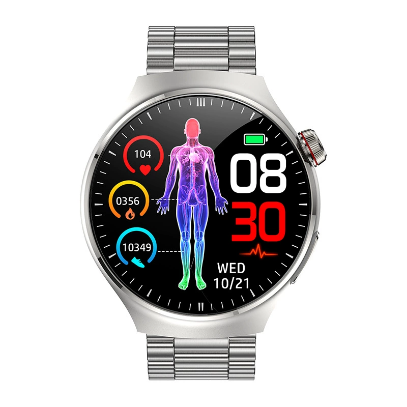 Умные часы TK26 (DeepFit) с функцией микро-обследования: ЭКГ, измерение жира в организме, мочевой кислоты, липидов крови, звонки по Bluetooth.