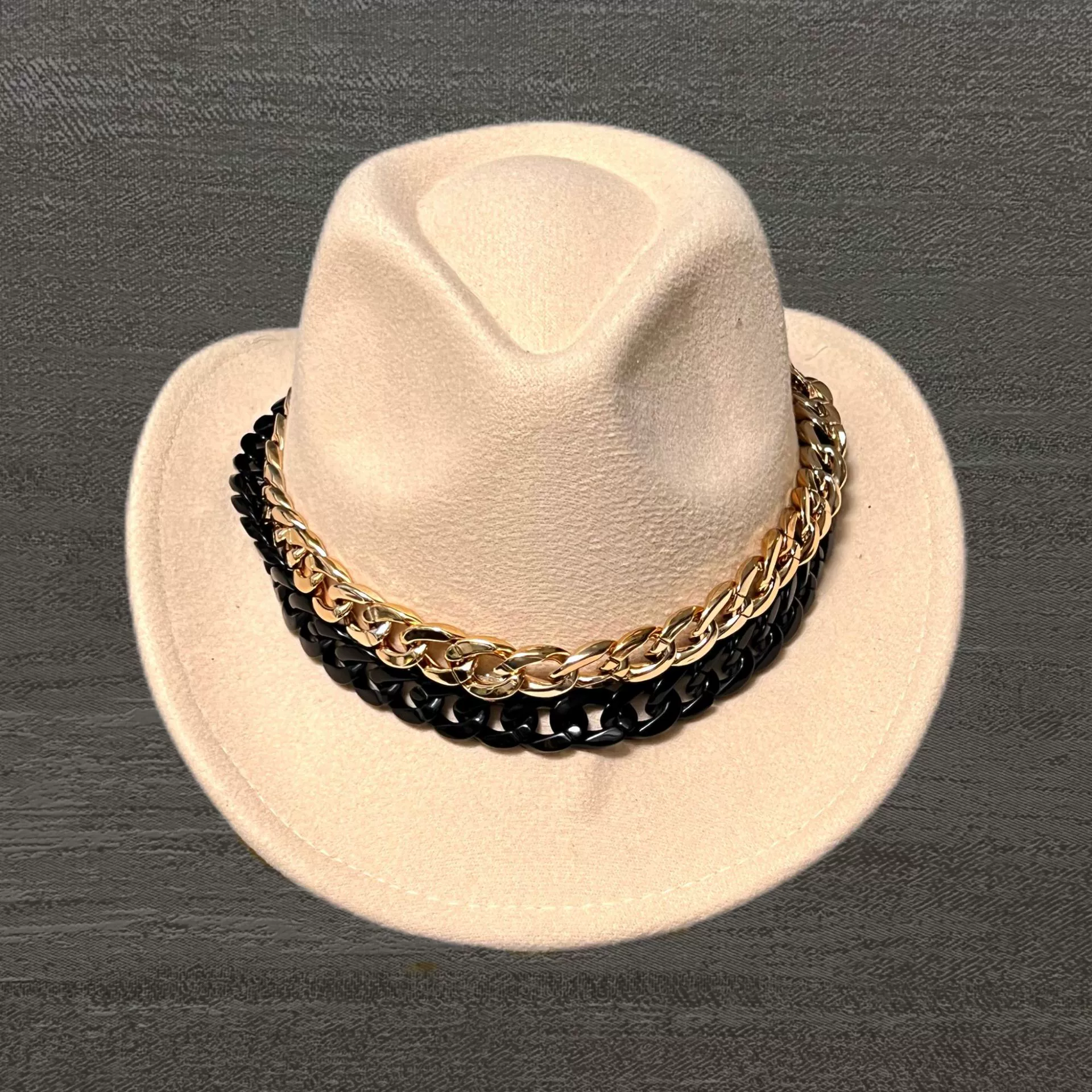 Acrylic hat, chain, plastic mobile phone, chain bag, DIY