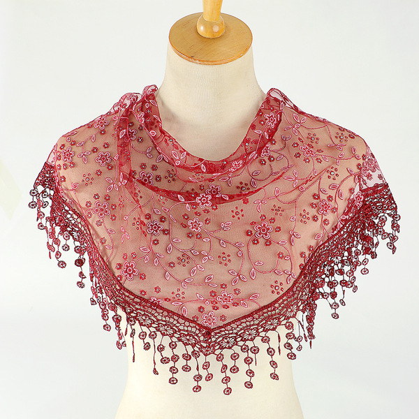 classic breathable solid color scarf
