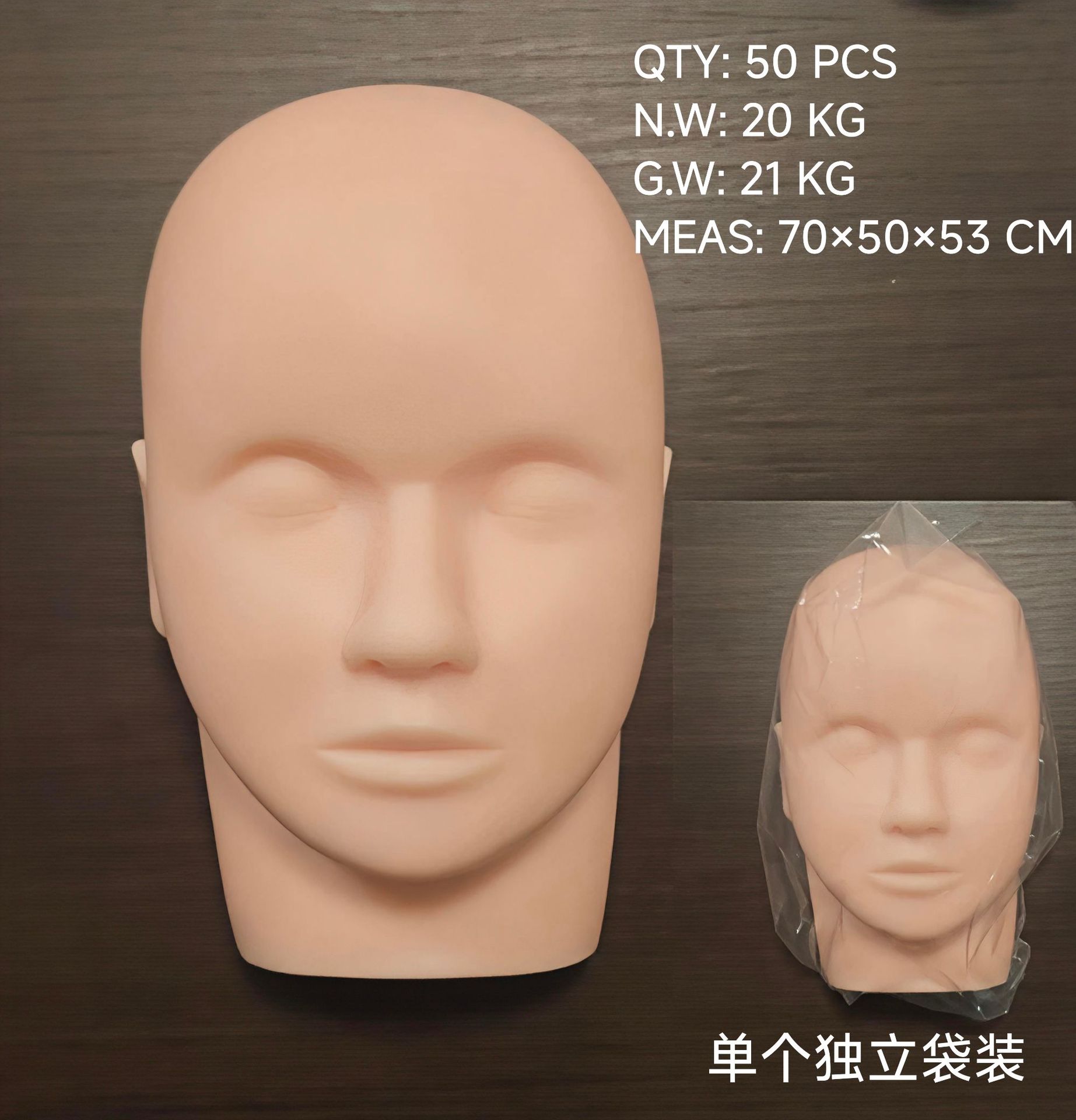 Ejercicios de pestañas belleza modelo de cabeza de silicona modelo de cabeza de injerto de pestañas de bordado modelo de cabeza de masaje de belleza