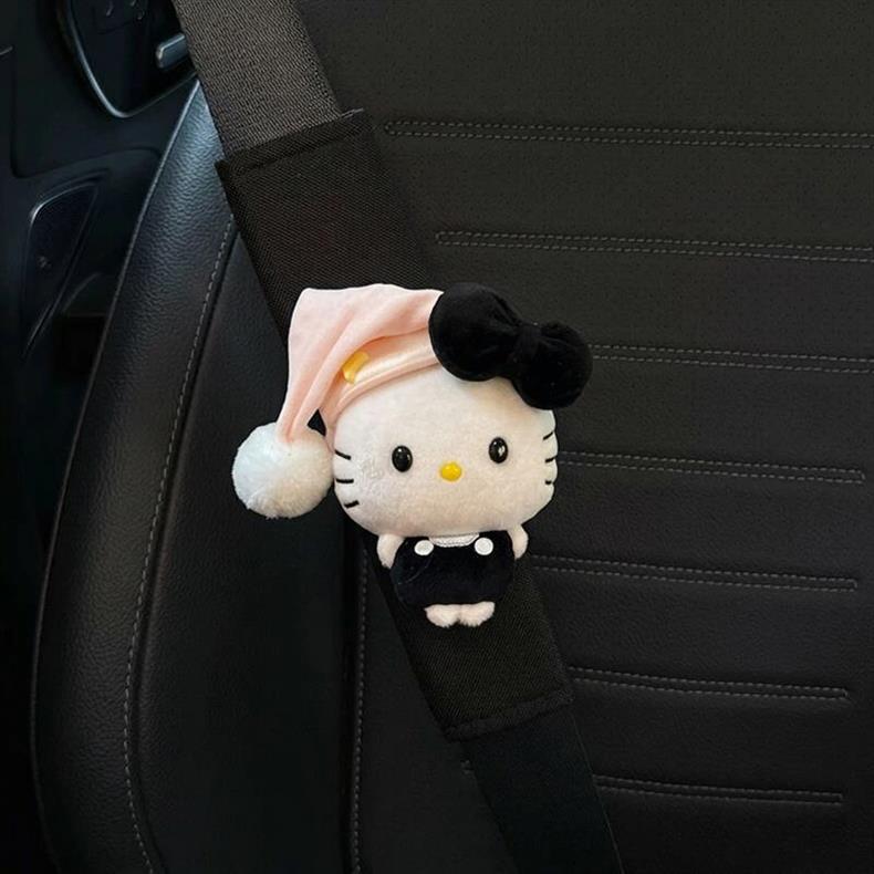 Car Seat Belt Shoulder Pads for Women, Cute and Soft, Anti-Neck Strangulation, Couple's Car Protection and Decorative Covers