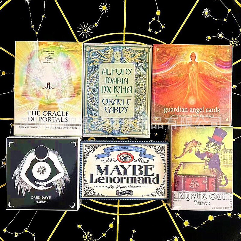 Cross-border Hot New English Tarot Card Board Game Oracle Cards Card