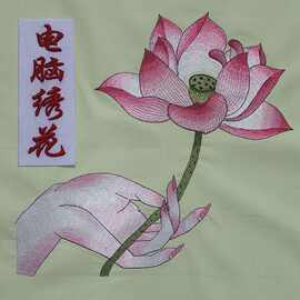 厂家直销20年专业 服装裁片绣电脑绣花 鞋片电脑刺绣价廉物美