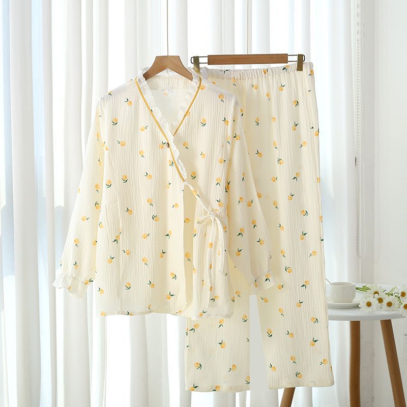 옆열림 - 주름천 - 작은꽃 - 베이지