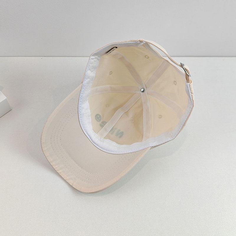 Sombreros infantiles primavera y verano color caramelo sombrero de sol de niñas letras bonitas sombrero de béisbol sombrero de boca de pato sombrero de sol de bebé