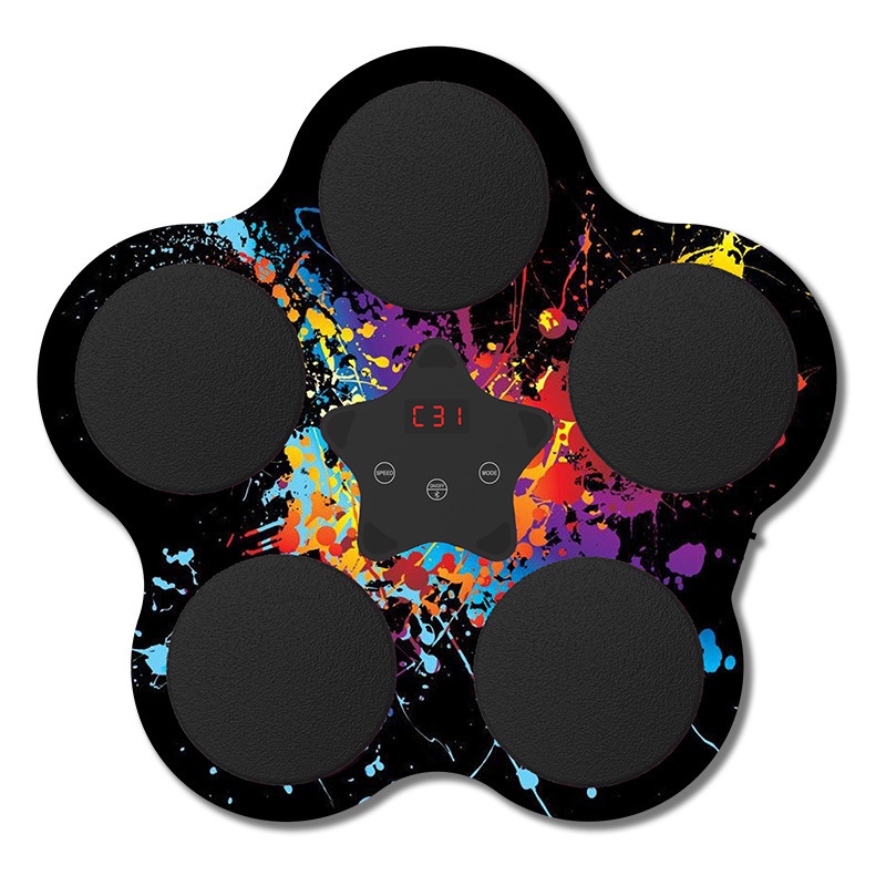 クロスボーダー音楽ボクシングターゲット子供用ボクシング壁ターゲットホームリアクトトレーナー減圧スマートBluetoothボクシングマシン|undefined