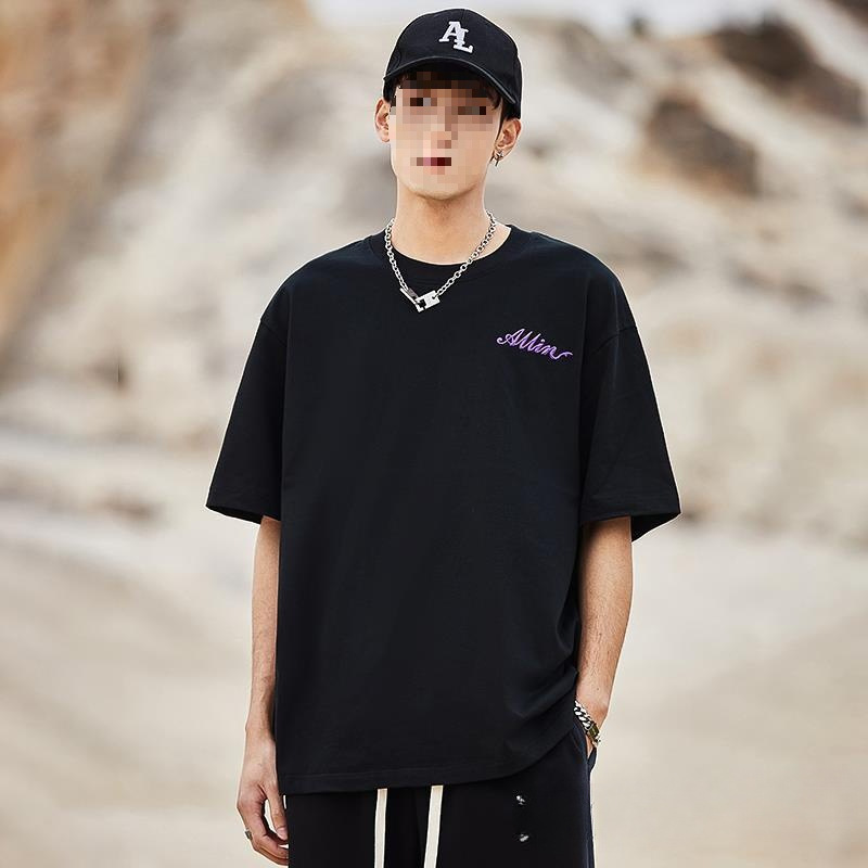 クロスボーダー GURBAKS 夏新作 半袖 Tシャツ メンズ イン トレンド 万能 半袖 アメリカン プリント ルーズ|undefined
