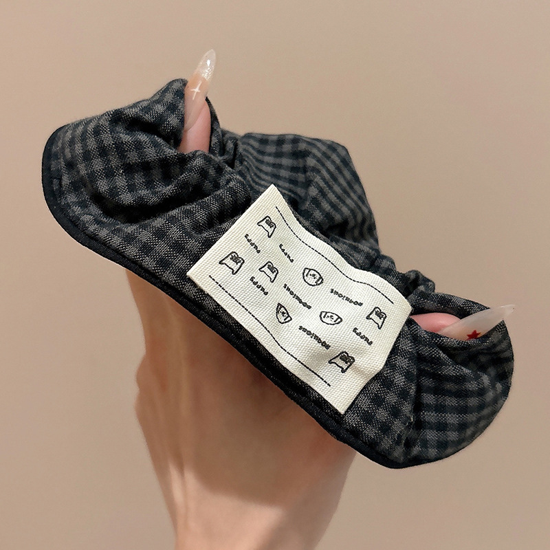 Tejido retrógrado anillo de cabello de intestino grueso feminino atado cabello cuerda de cabello de alta elasticidad correa bola cabeza cuerda adornamiento para el cabello