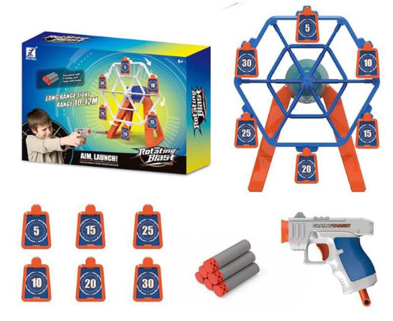 506g 회전 타겟에는 3358 총 1개가 기본으로 제공됩니다(배터리는 직접 지참하세요).