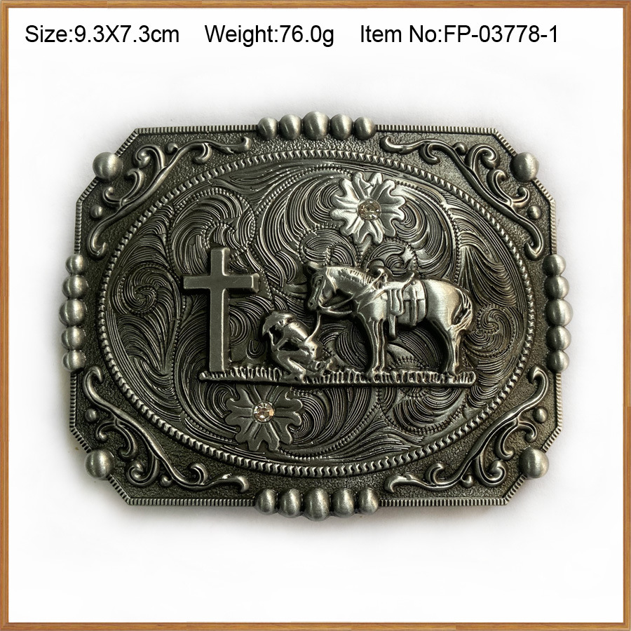 Belt Buckle in Ancient Tin
