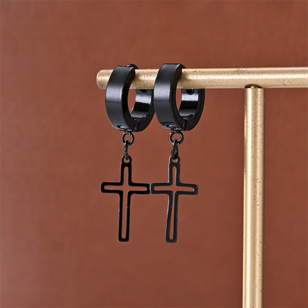 universal fashionable trend earrings for men and women stainless…