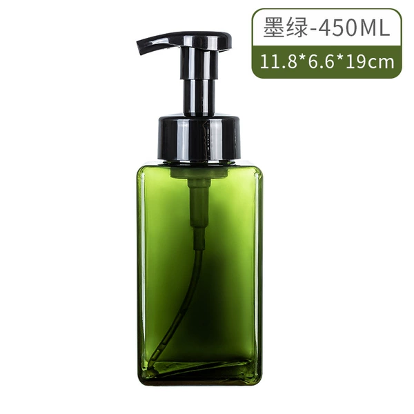 [墨绿450ML（一个装）【起泡瓶】]