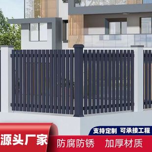 New Chinese-style aluminum art guardrail factory straight hair community garden aluminum alloy guardrail school courtyard aluminum alloy fence