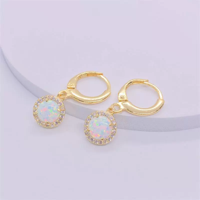 Золотые модные серьги, Amazon, образец серебро 925, инкрустация diamonds, оптовая продажа