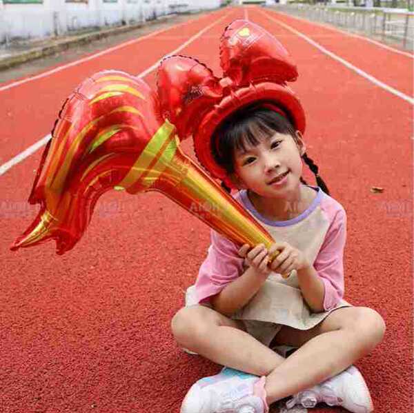 School atmospheric handheld balloon for kindergarten