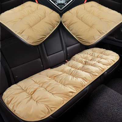 Daifa car cushion winter plush: Seat cushion, seat cover
