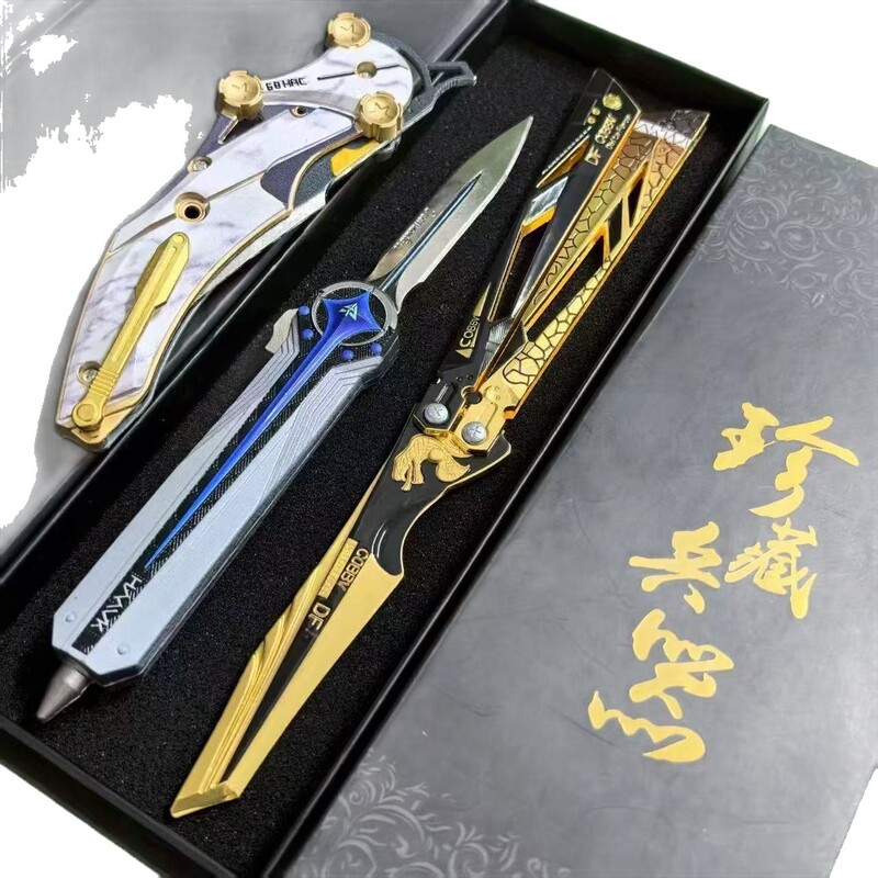 三角洲行动游戏周边北极星武器玩具刀近战武器模型玩具未开刃套装|undefined