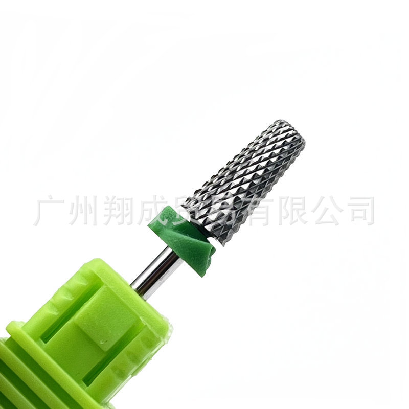 Nail art de gama alta frontal cabeza de molienda + eliminación de uñas de aleación de acero de tungsteno taladro de eliminación de uñas taladro tallado cabeza de molienda