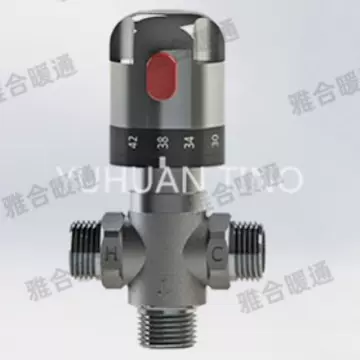 黄铜温控阀 直式散热器配套自动单向常温调节阀工厂现货