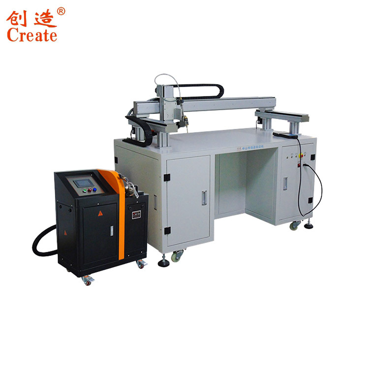 热熔胶自动压盘点胶机 高黏度压盘泵打胶机 落地式流水线灌胶设备