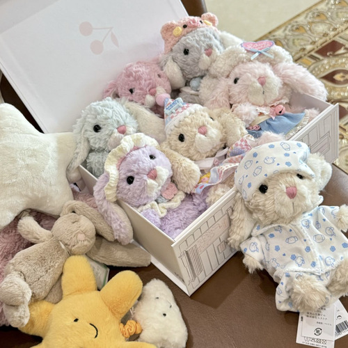 jc Small Animal Series Plush Toy Cake Food Valentine's Day Gift Cute Plush Toy