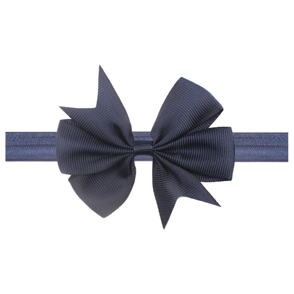 Children's headband, thin hair accessory with bow, European style