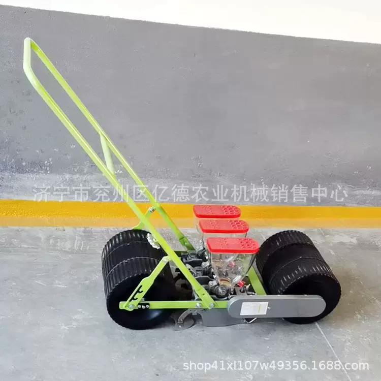 小颗粒种子精播机谷子蔬菜多行手推式精播机多种任选蔬菜精播机