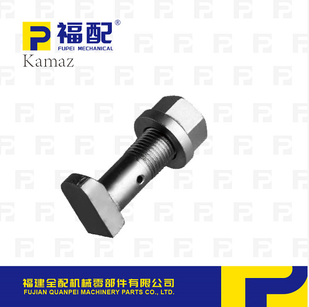 厂家直供轮胎螺栓适用KAMAZ卡马斯汽车轮胎螺丝M20*2.0*68